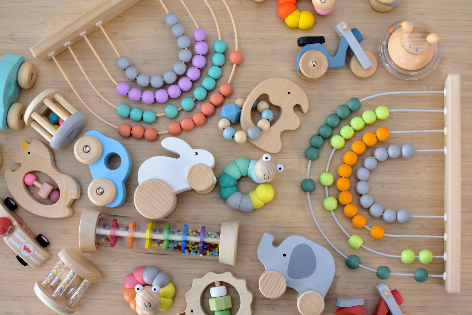 Wooden toys for 4 month best sale old